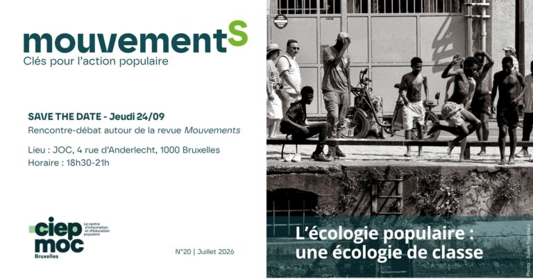 Rencontre-débat : L’écologie populaire une écologie de classe