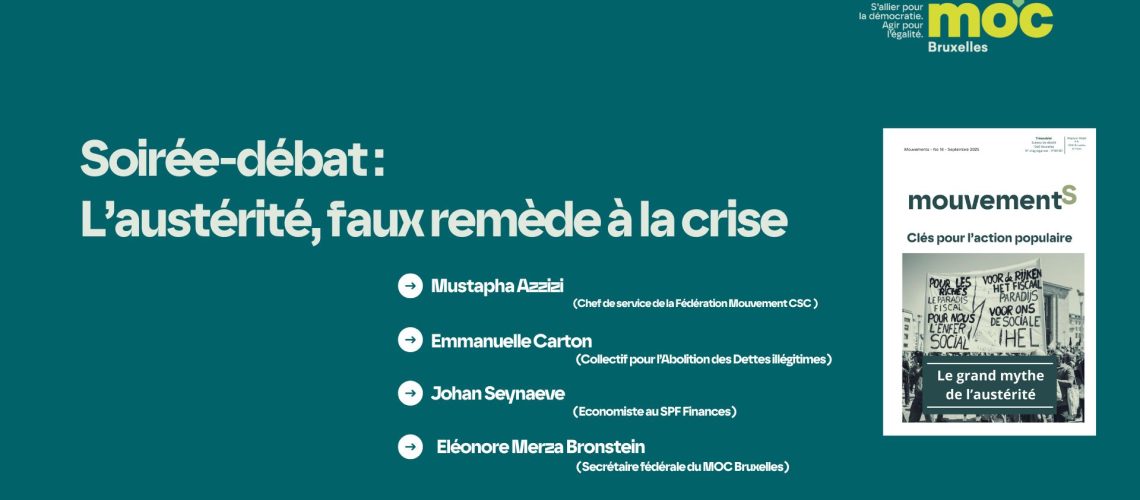 Austérité, faux remède à la dette